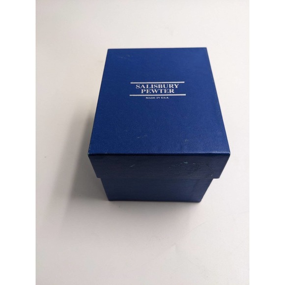 Salisbury Pewter Toy Blocks Bank and Photo Frame Set For New Baby IOB - Picture 10 of 11